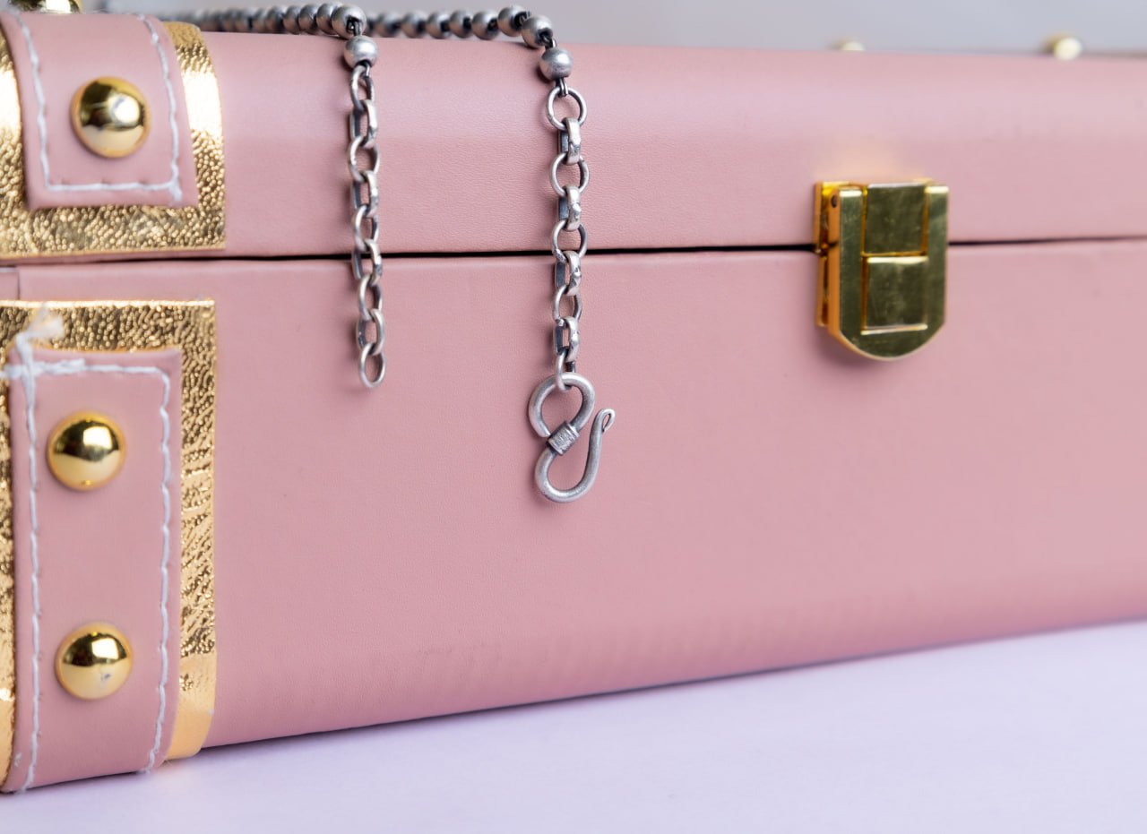 Moh Intricate Flower Jhumki Drop Necklace