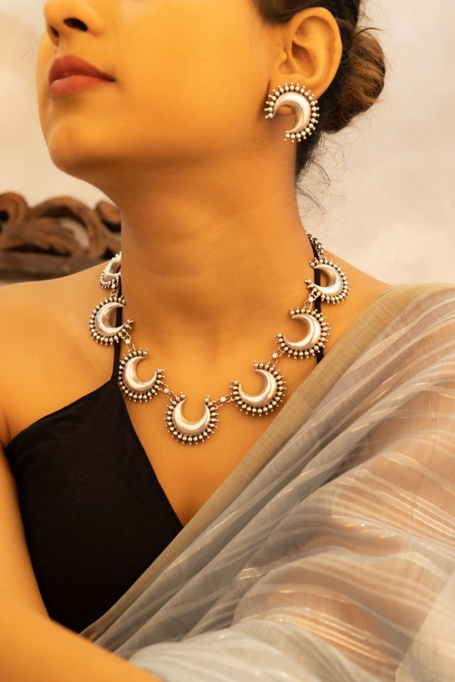 Moh Statement Chandra Classic Necklace Set