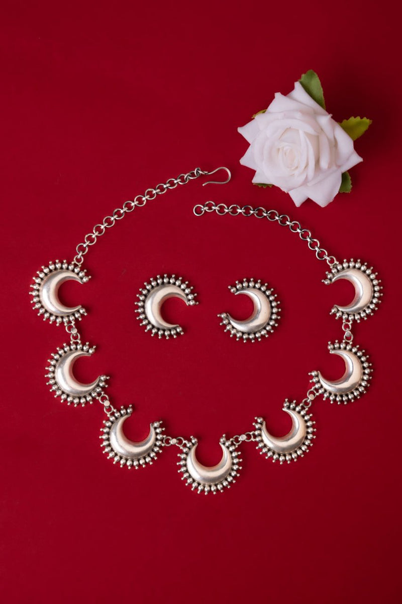 Moh Statement Chandra Classic Necklace Set