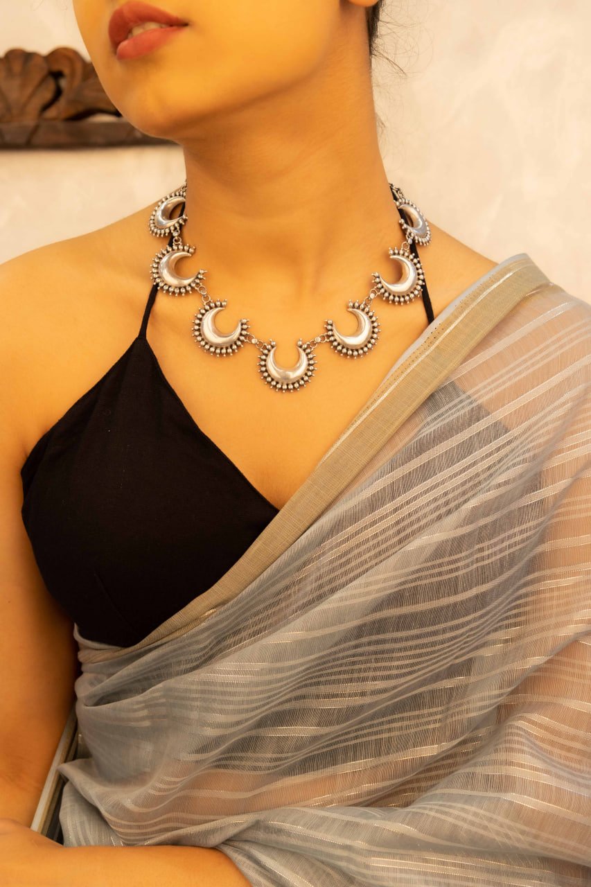 Moh Statement Chandra Classic Necklace Set