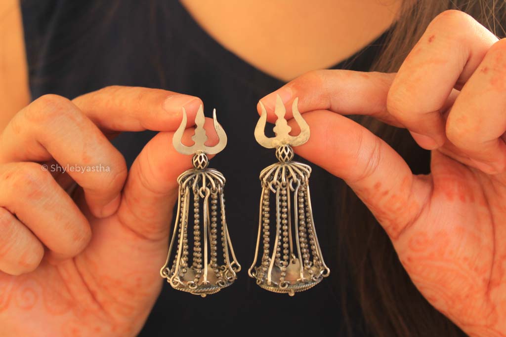 Shiva Trishul Classic Earrings