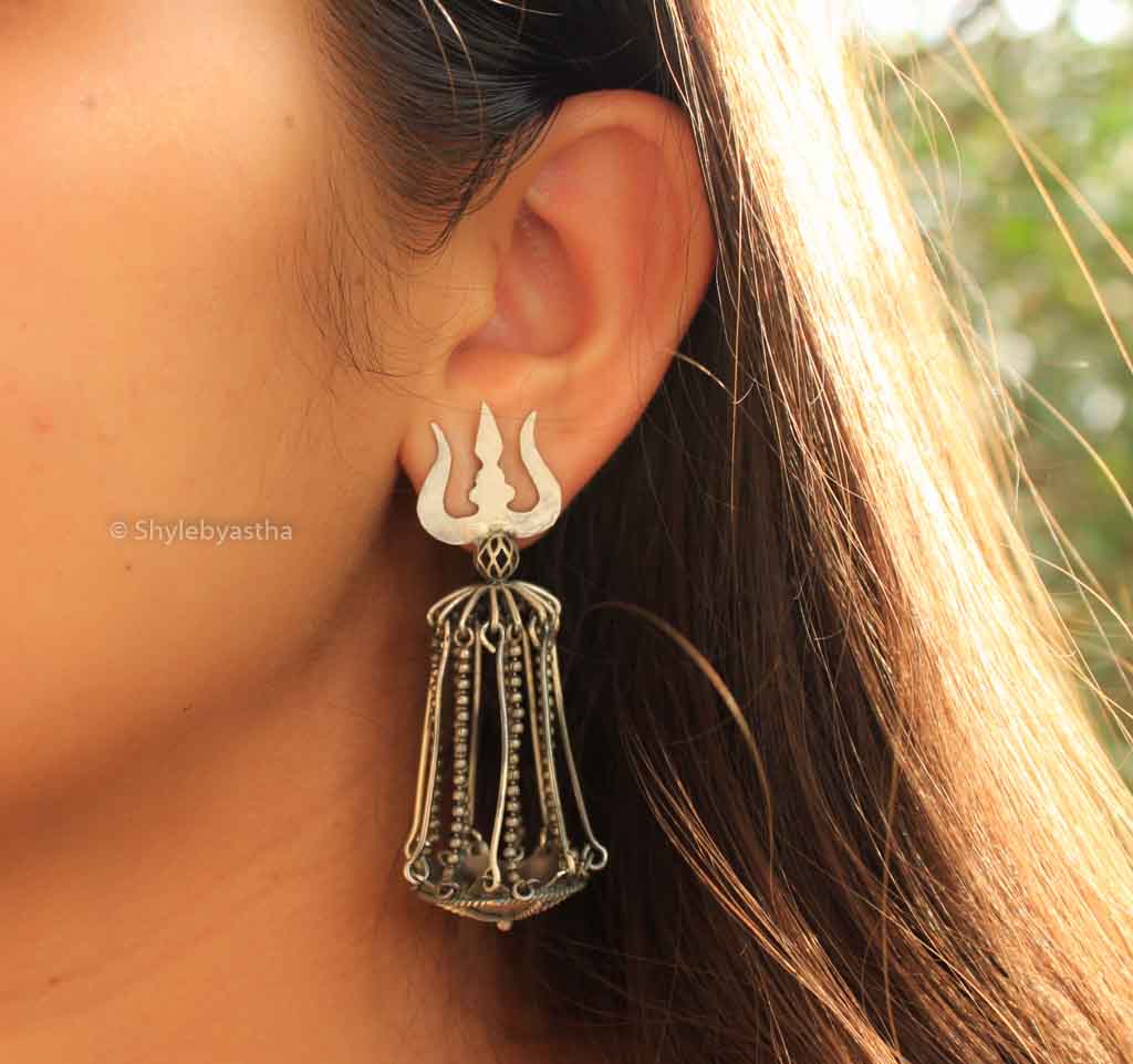 Shiva Trishul Classic Earrings