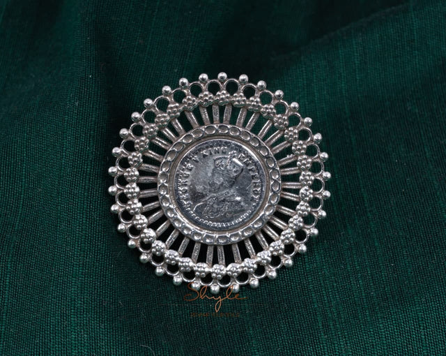 Anvaya Victorian Coin Classic Ring