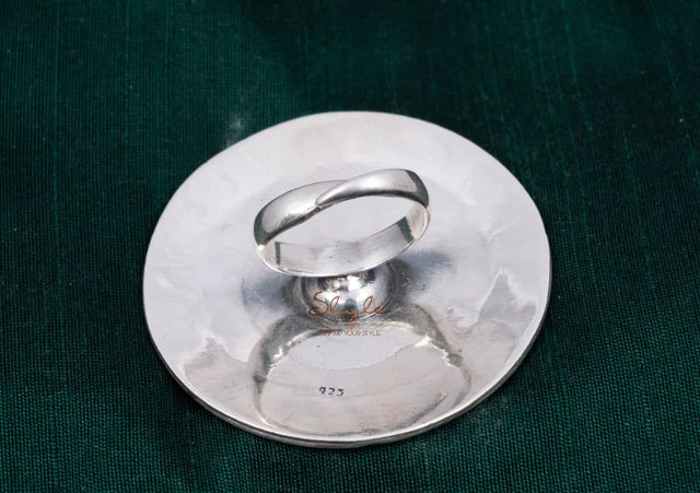 Anvaya Daana Art Victorian Coin Concentric Ring