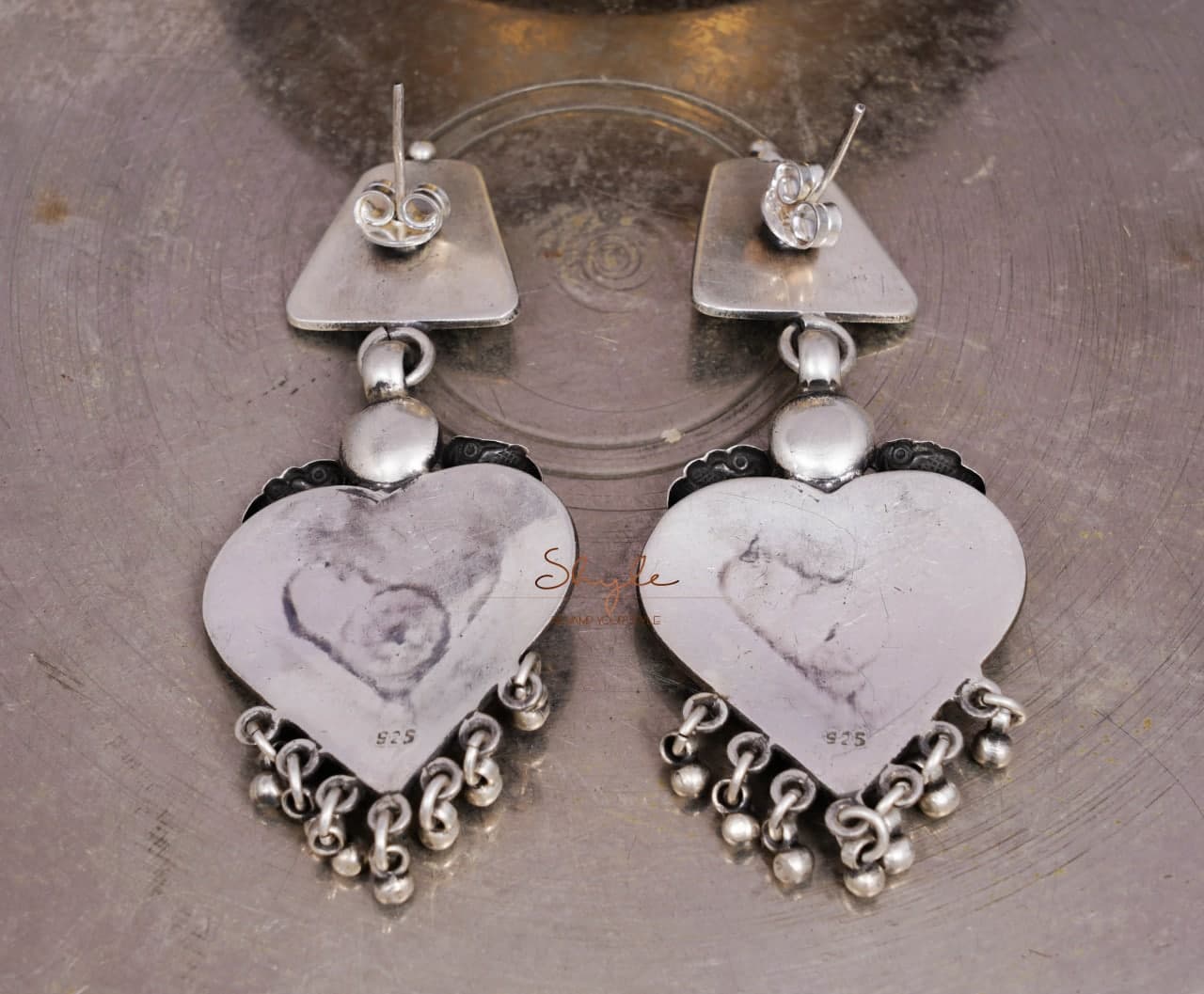 Mizoya Paan drop turquoise classic earrings