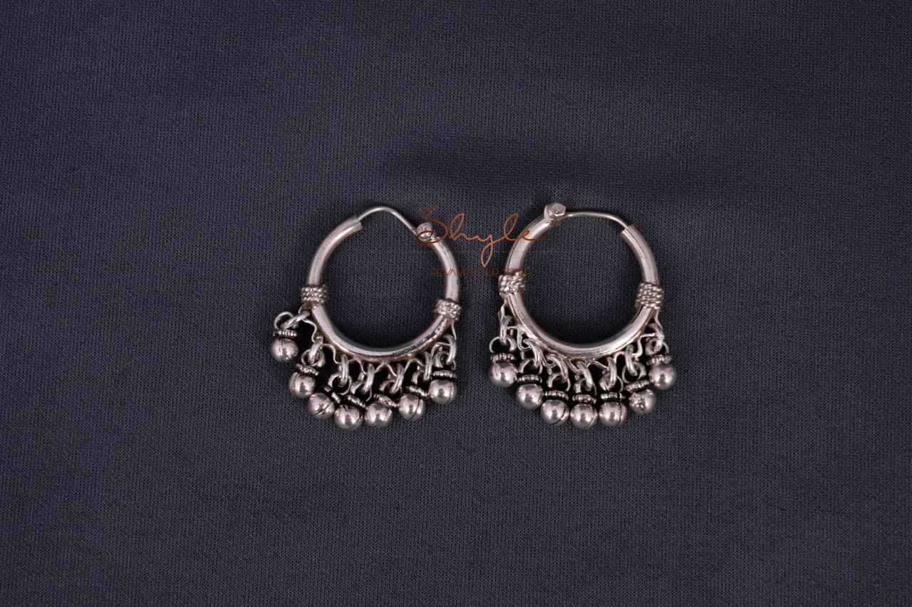 Adya Fine Silver Balis