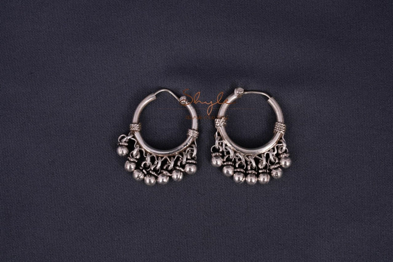 Adya Fine Silver Balis
