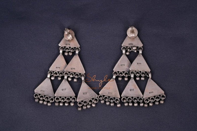 Dulari Multi Triangle Hangings back