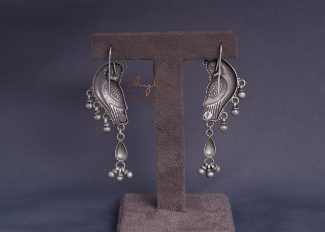 Adya Parrot Fish Hook Earrings