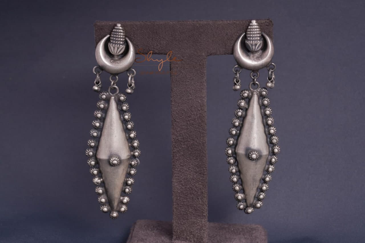 Mizoya Solid Silver Danglers