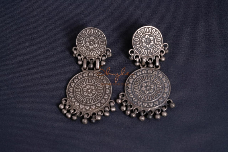 Adya Concentric Layered Earring front