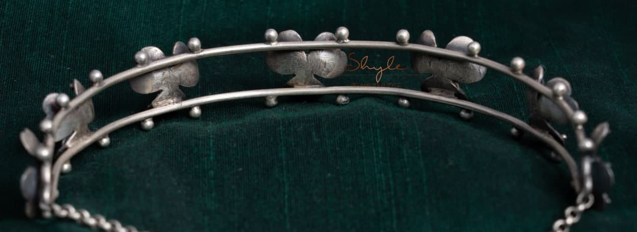 Qurbat Intricate Flower Statement Choker