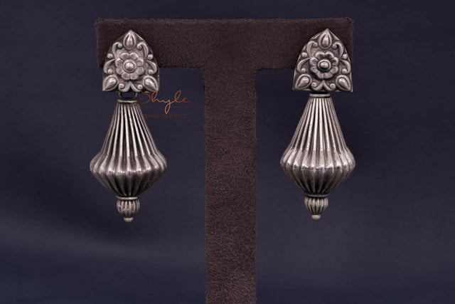 Anvaya Vintage Inspired Bold Drop Earrings front