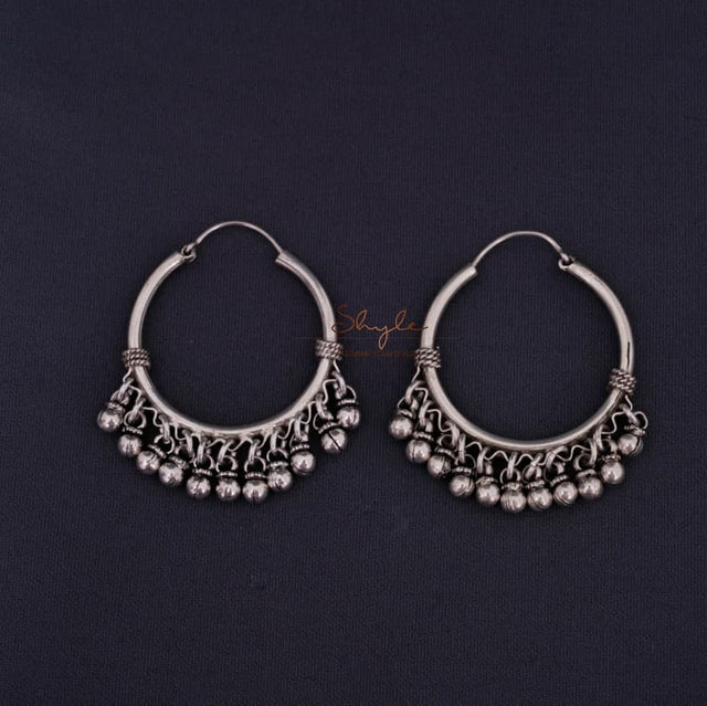 Adya Fine Silver Balis front
