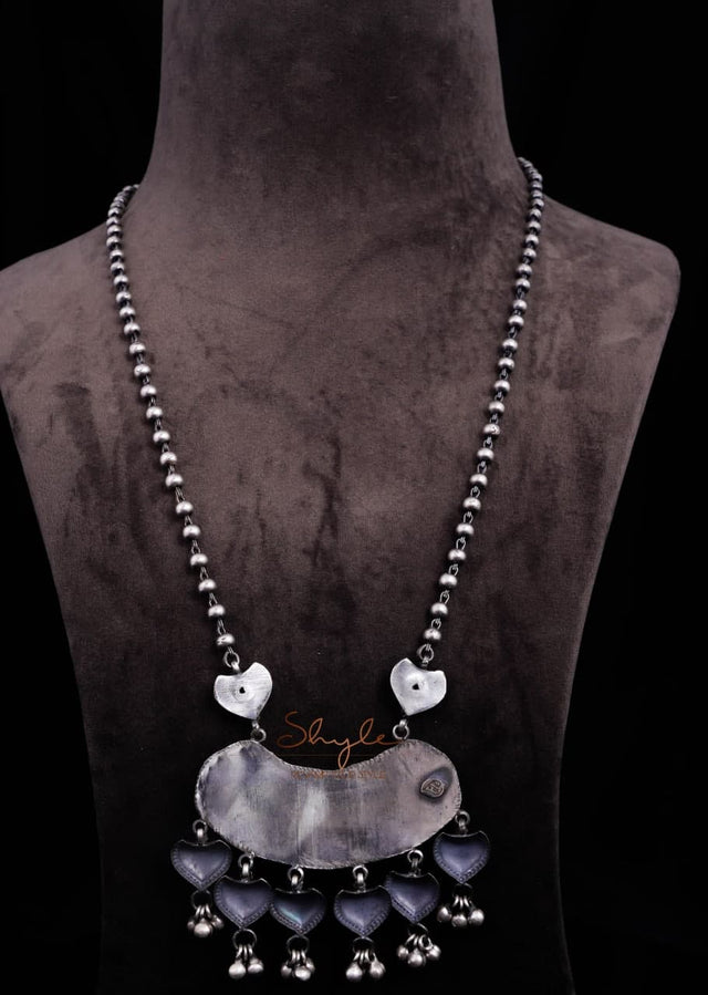 Mizoya Tribal Inspired Parrot Motif Ball Chain Necklace