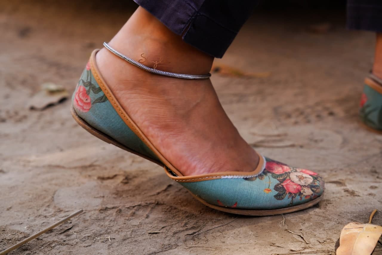 Anvaya Intricate guthau Anklet Pair