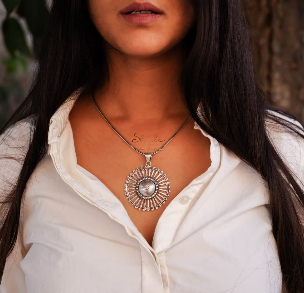 Anvaya Intricate Chakra Pendant
