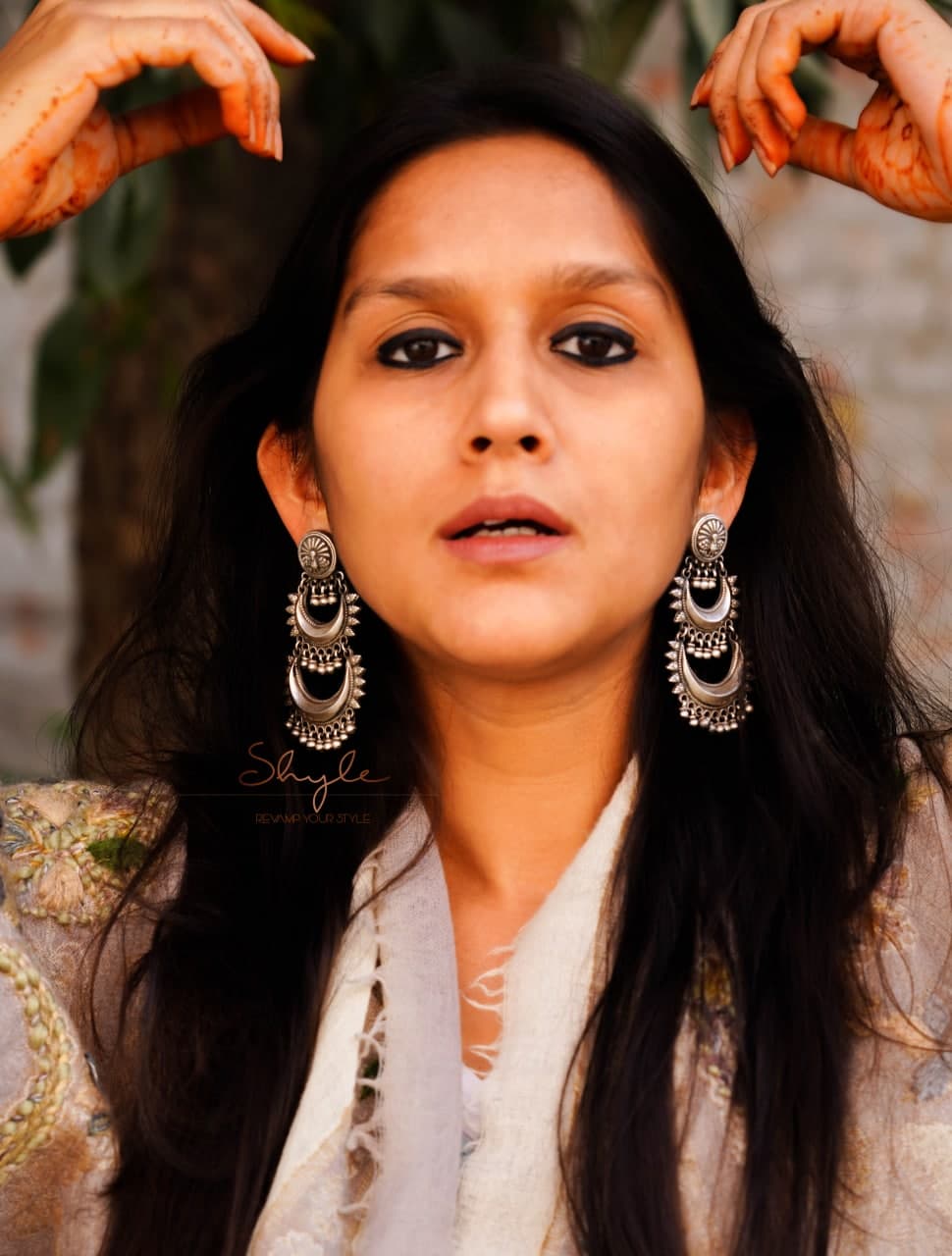 Tattva Chandra Ghughri Layered Classic Earrings