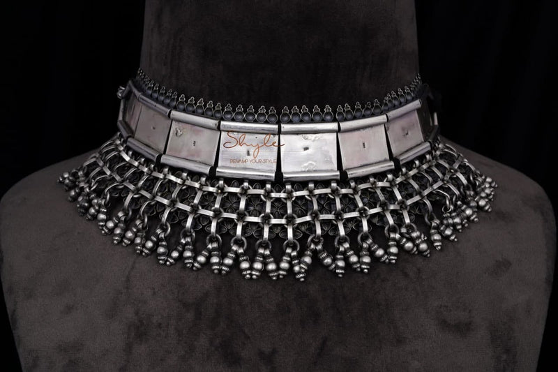 Tattva Intricate Statement Jali Necklace