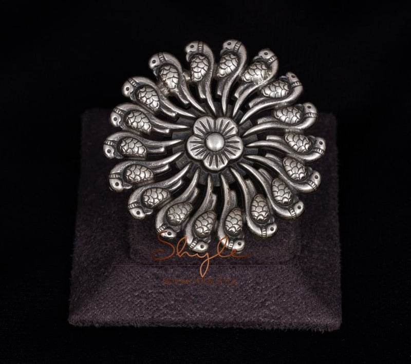 Mizoya Mini Parrot Cluster Ring