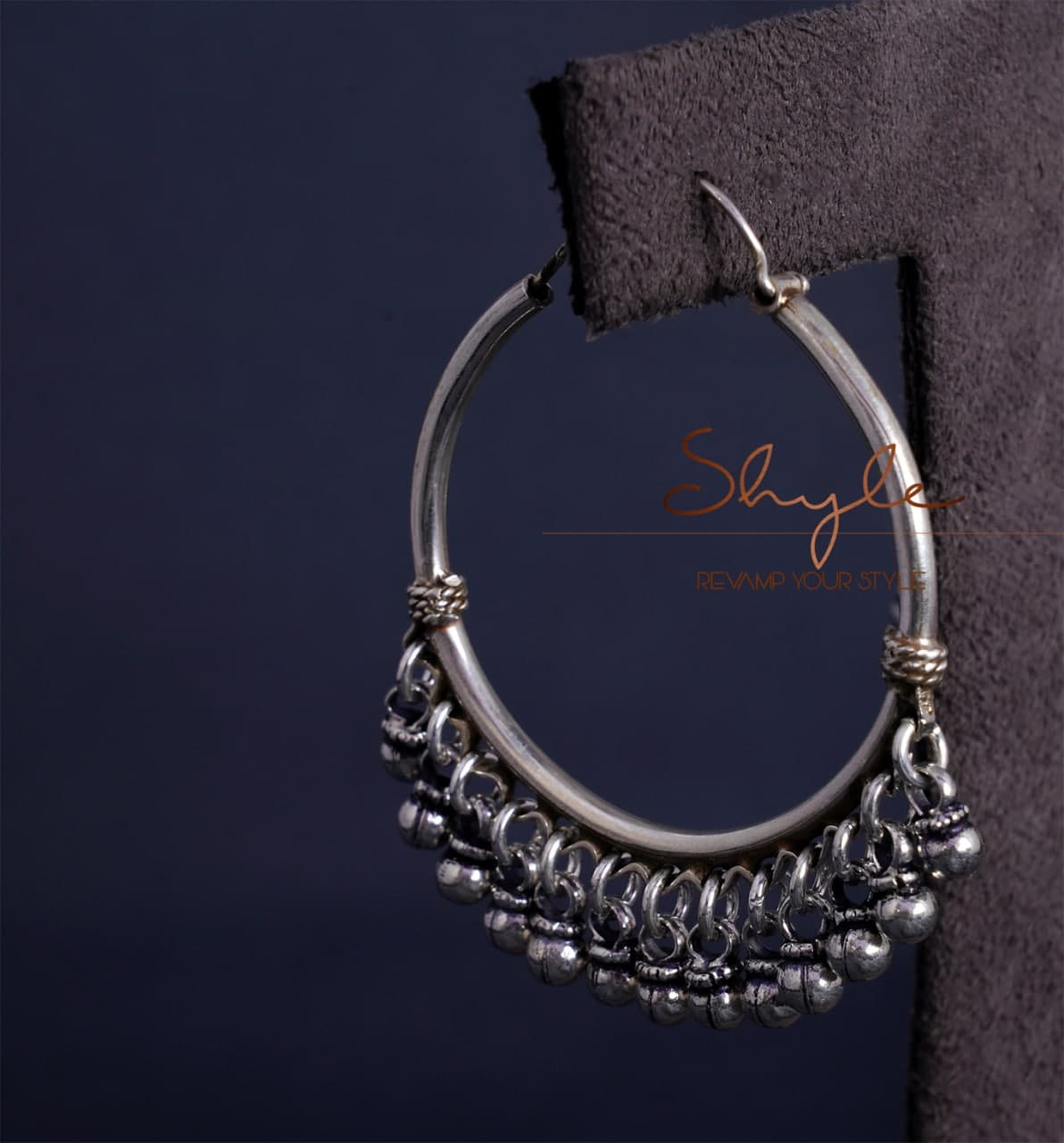 Adya Fine Silver Balis front