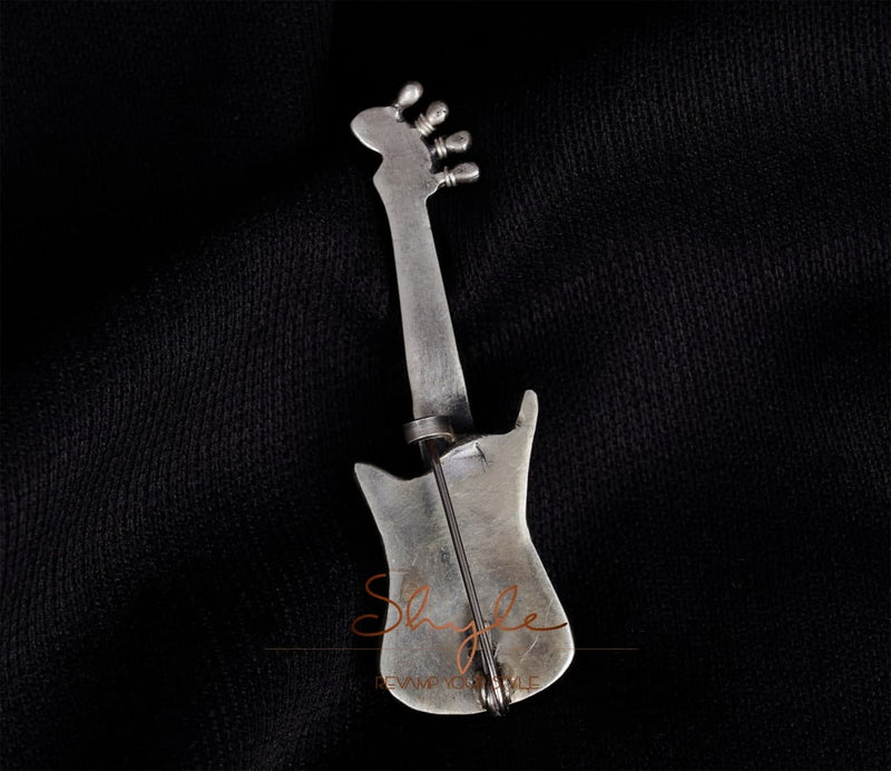 Anvaya Statement Guitar Rakhi cum Brooch