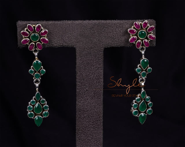 Anvaya Intricate Spiral Ankle Kada front