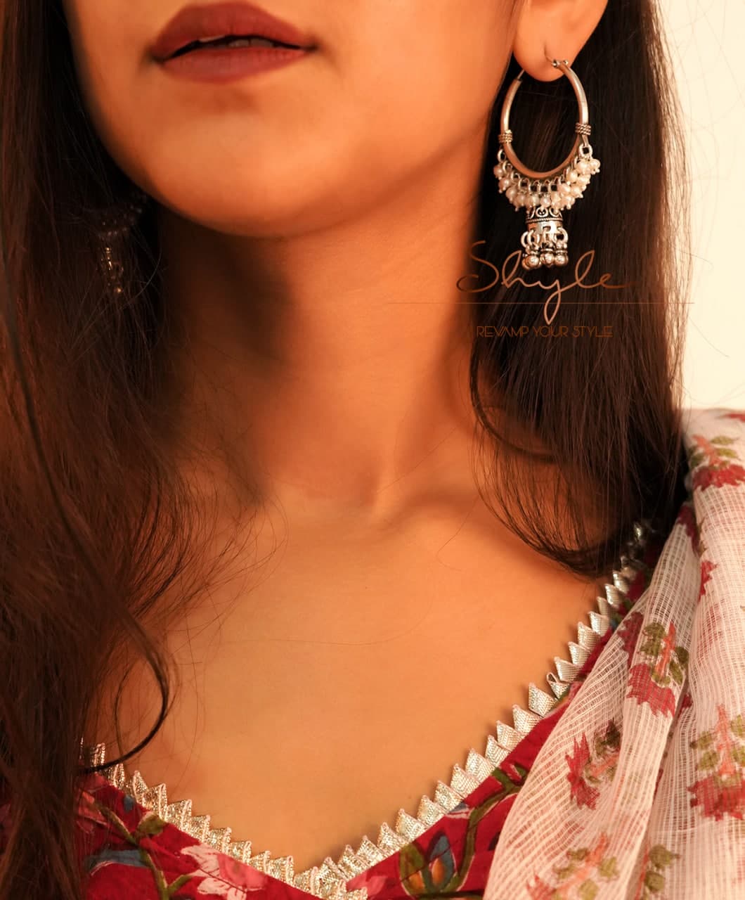 Dulari Fine Pearl Bali Jhumki