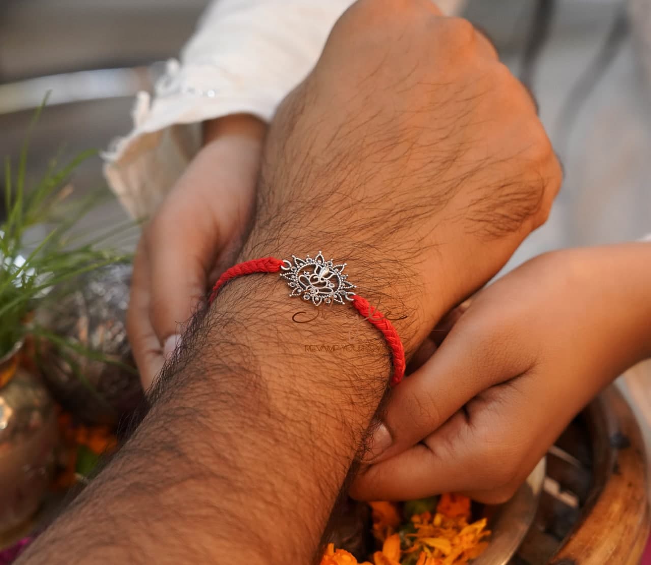 Anvaya Intricate Ganesha Rakhi