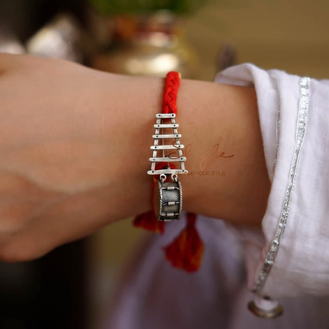 Anvaya Statement Xylophone Rakhi cum Brooch