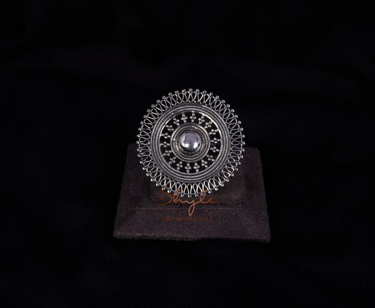 Moh Chakra Cocktail Ring