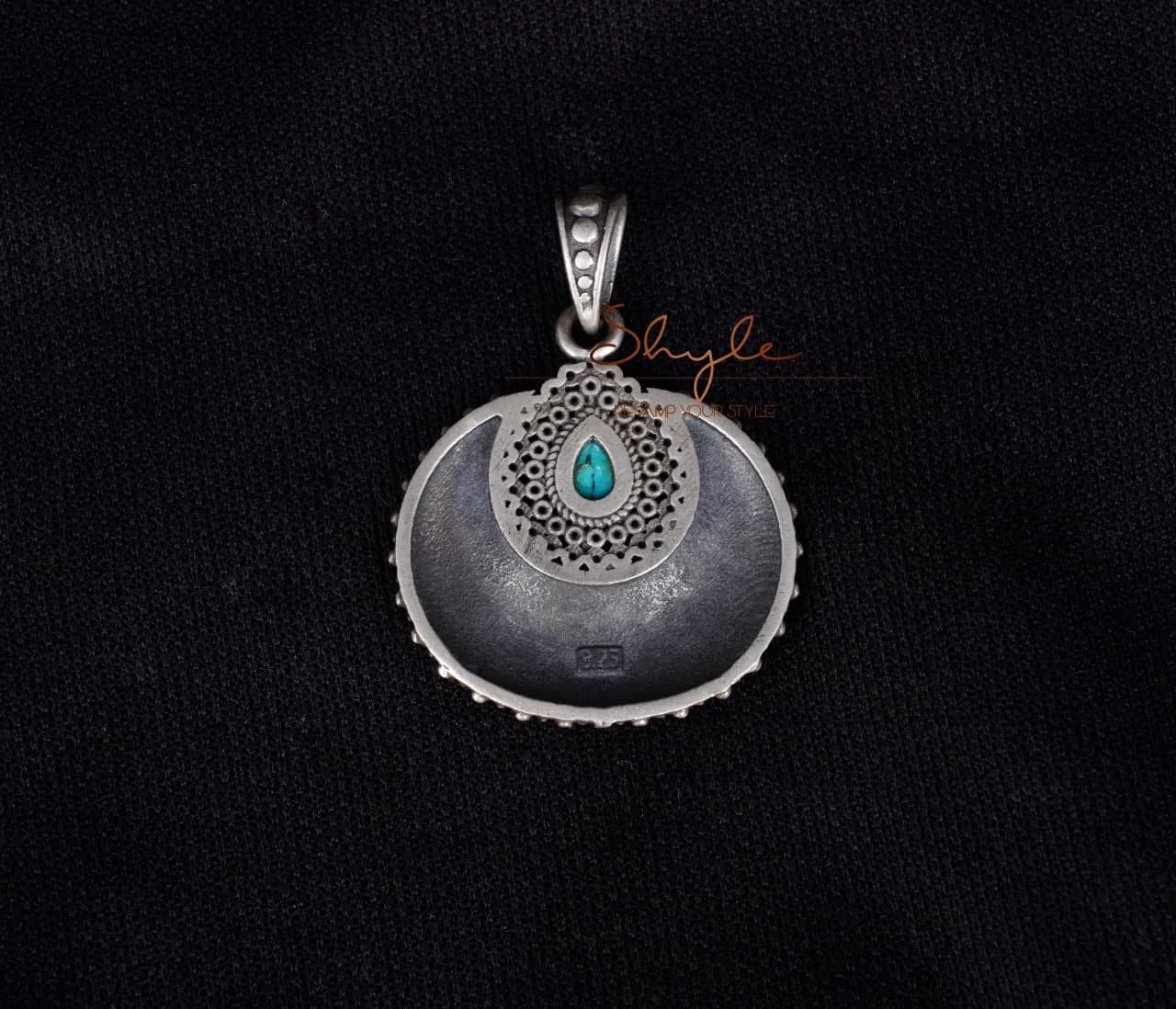 Moh Intricate Sea Shell Pendant