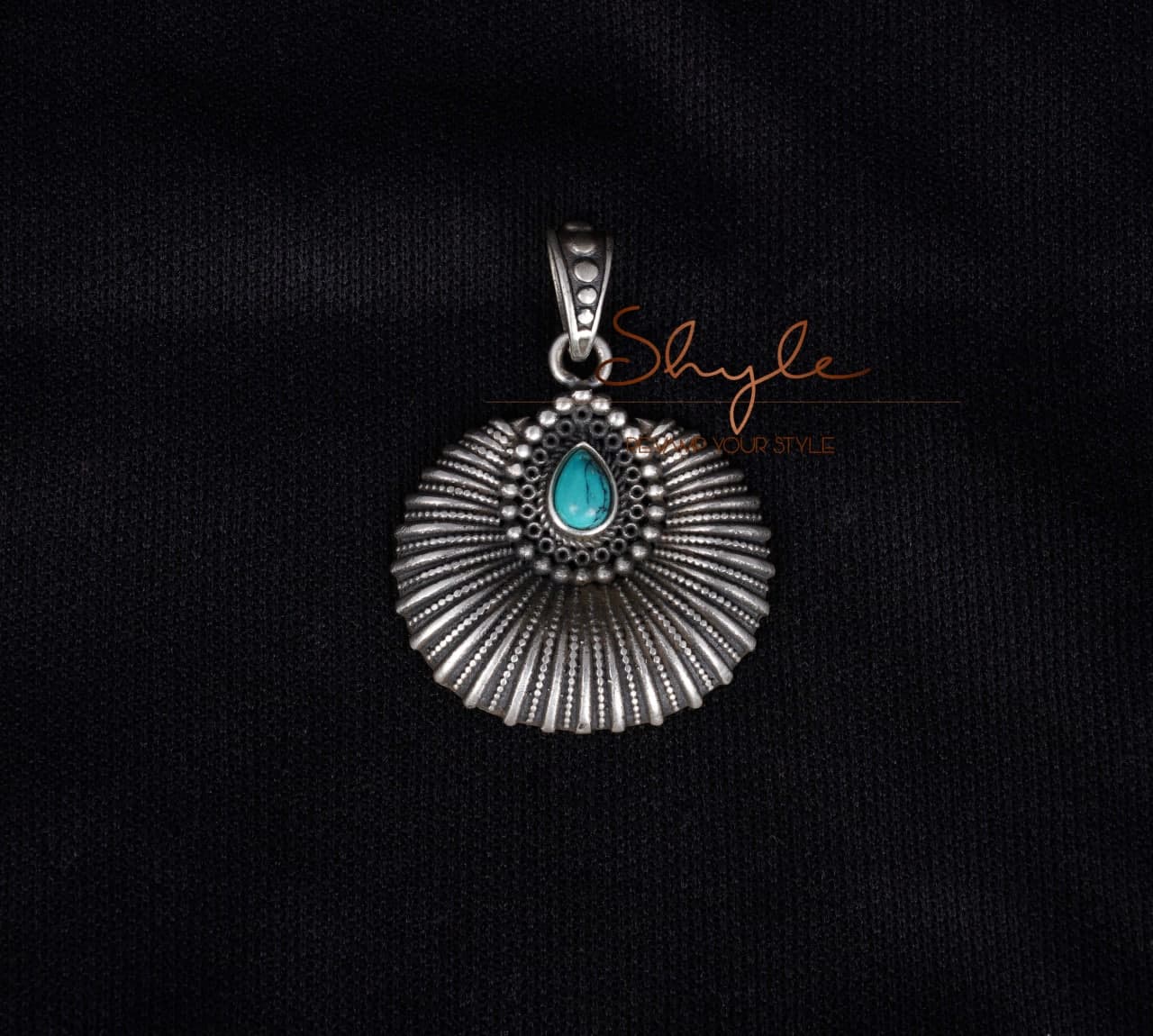 Moh Intricate Sea Shell Pendant