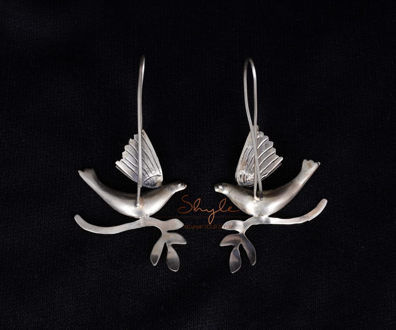 Adya Flying Bird Statement Earring back