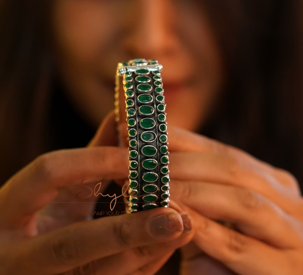 Tattva Hara Jadau Timeless Kada