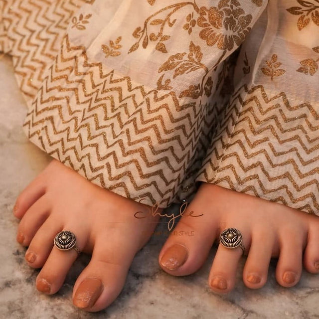Adya Intricate Everyday Toe Ring