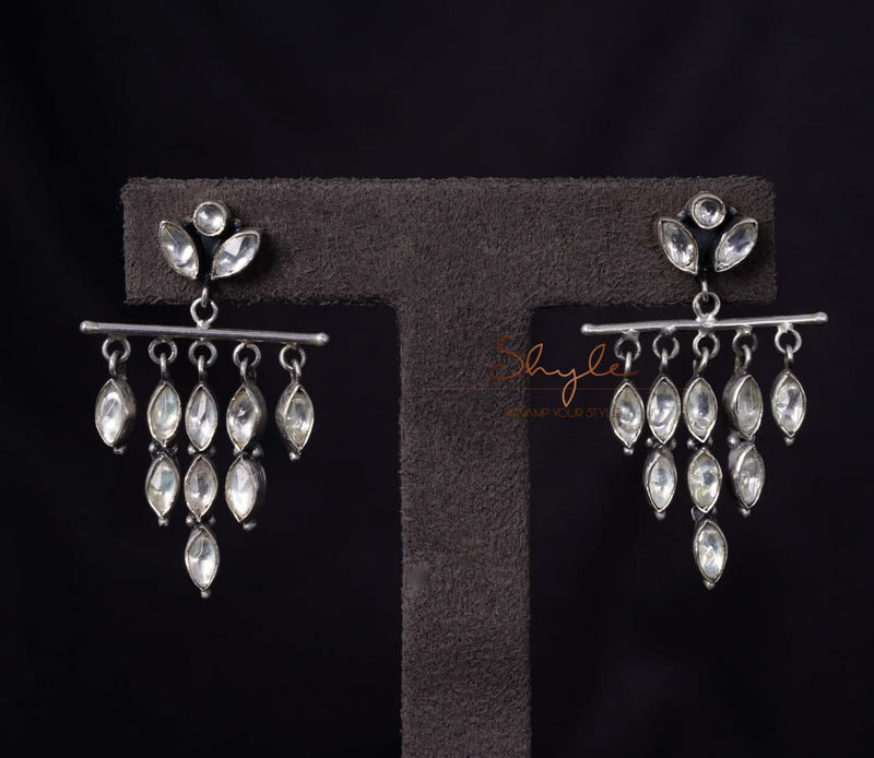 Essence Versatile Kundan Earrings front