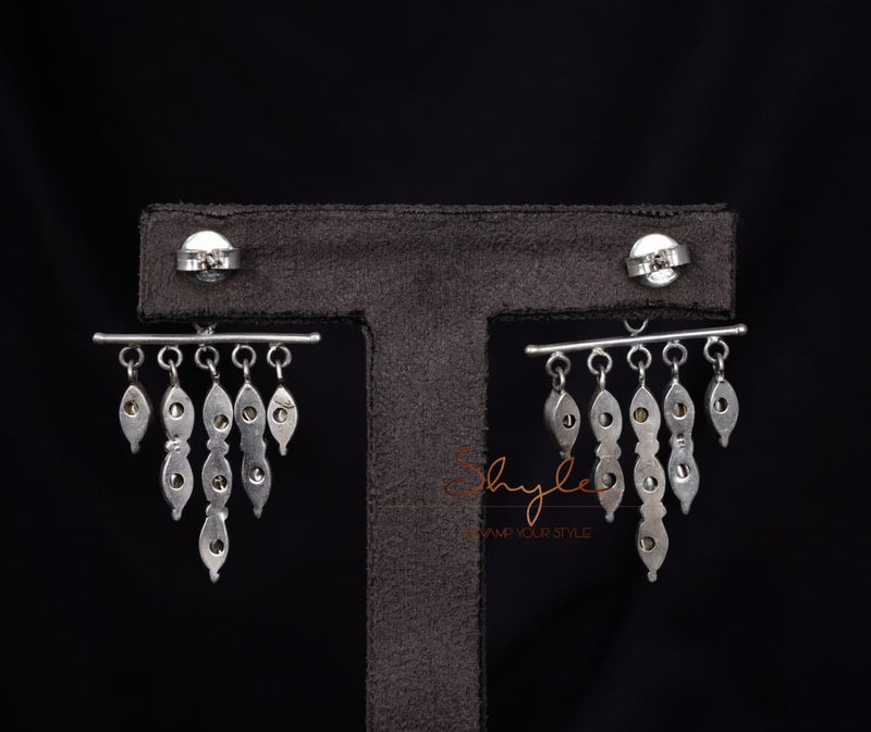 Essence Versatile Kundan Earrings back