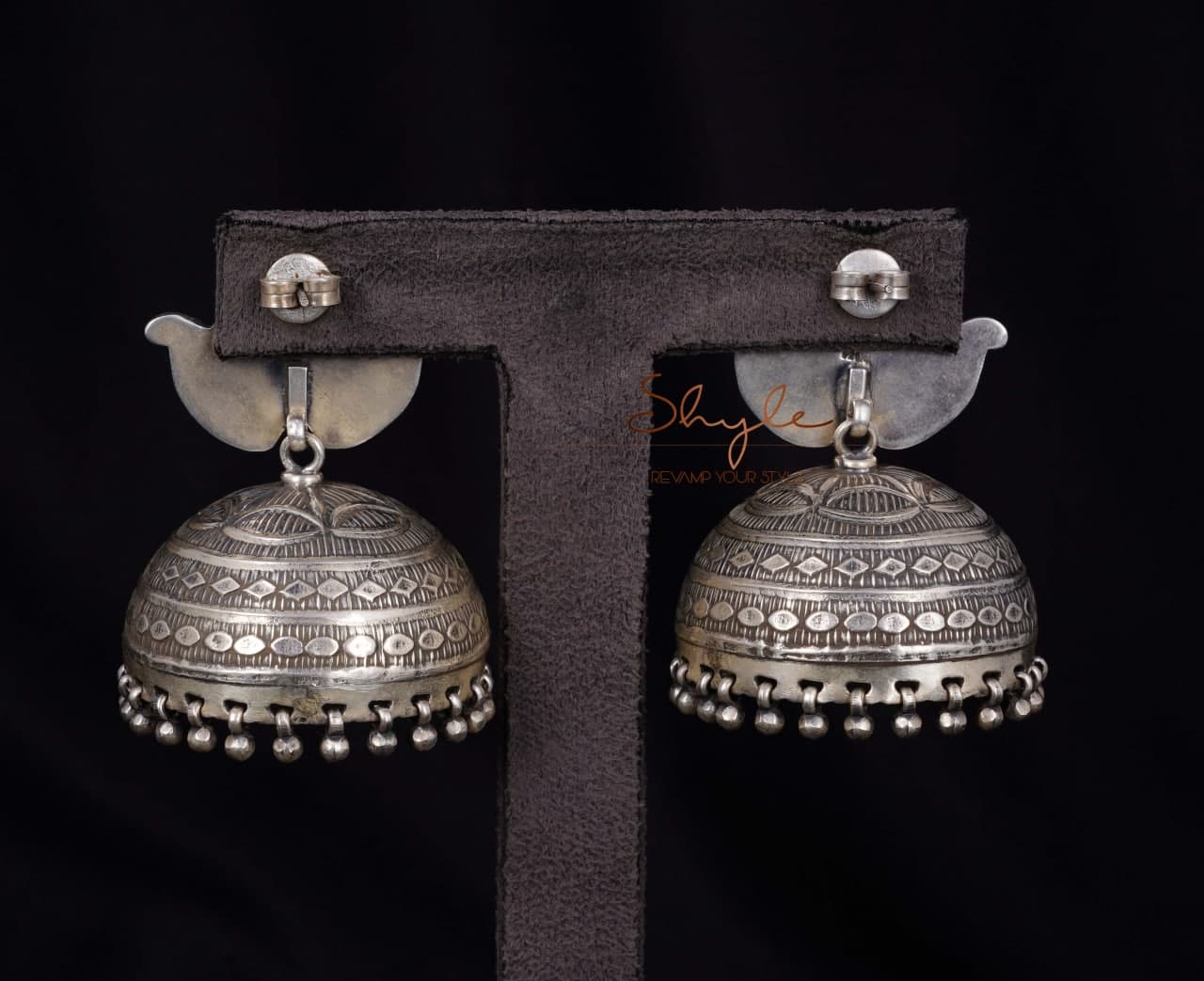 Tattva Intricate Classic Jhumka back