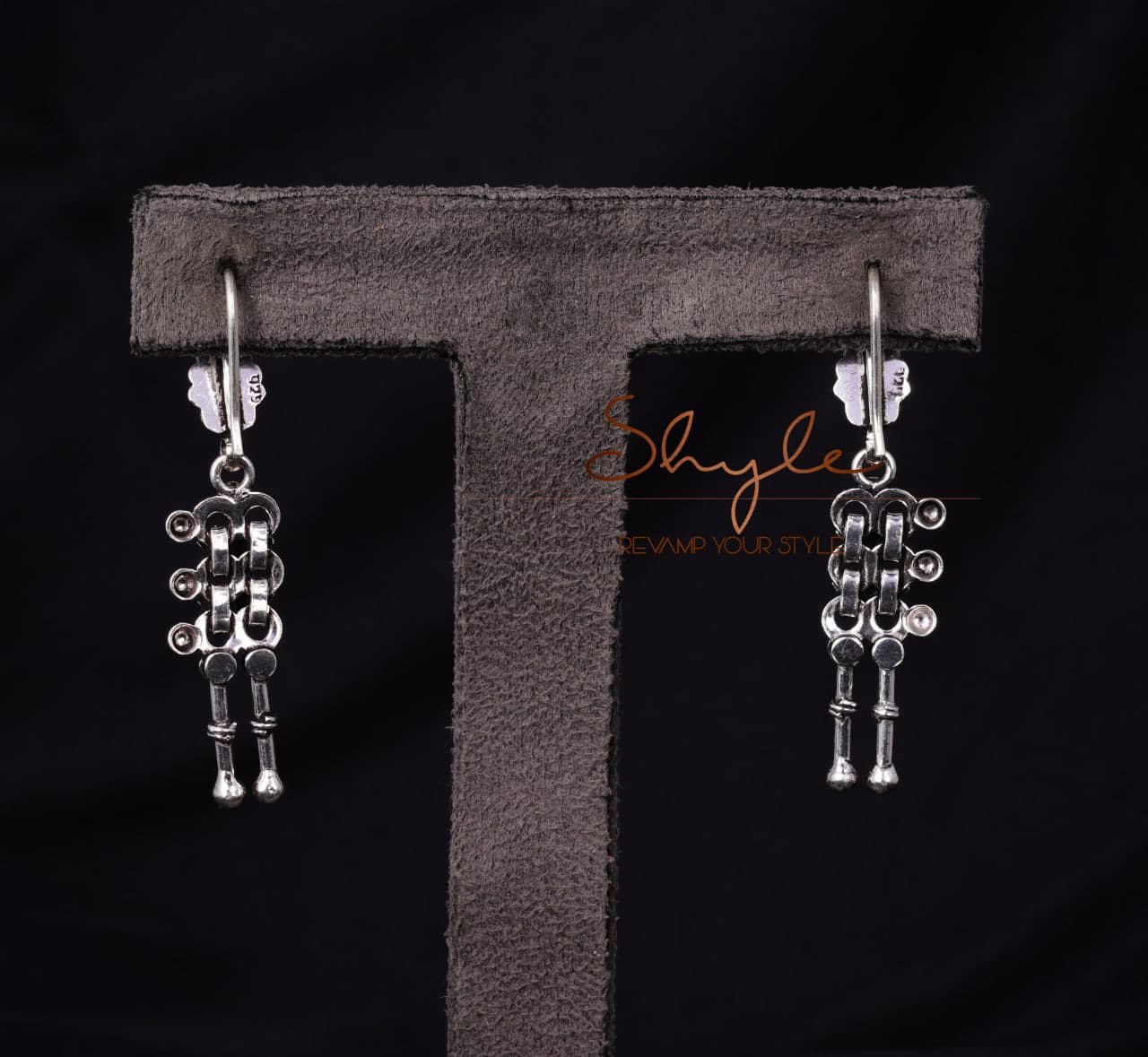 Adya Intricate Fish Hook Earring