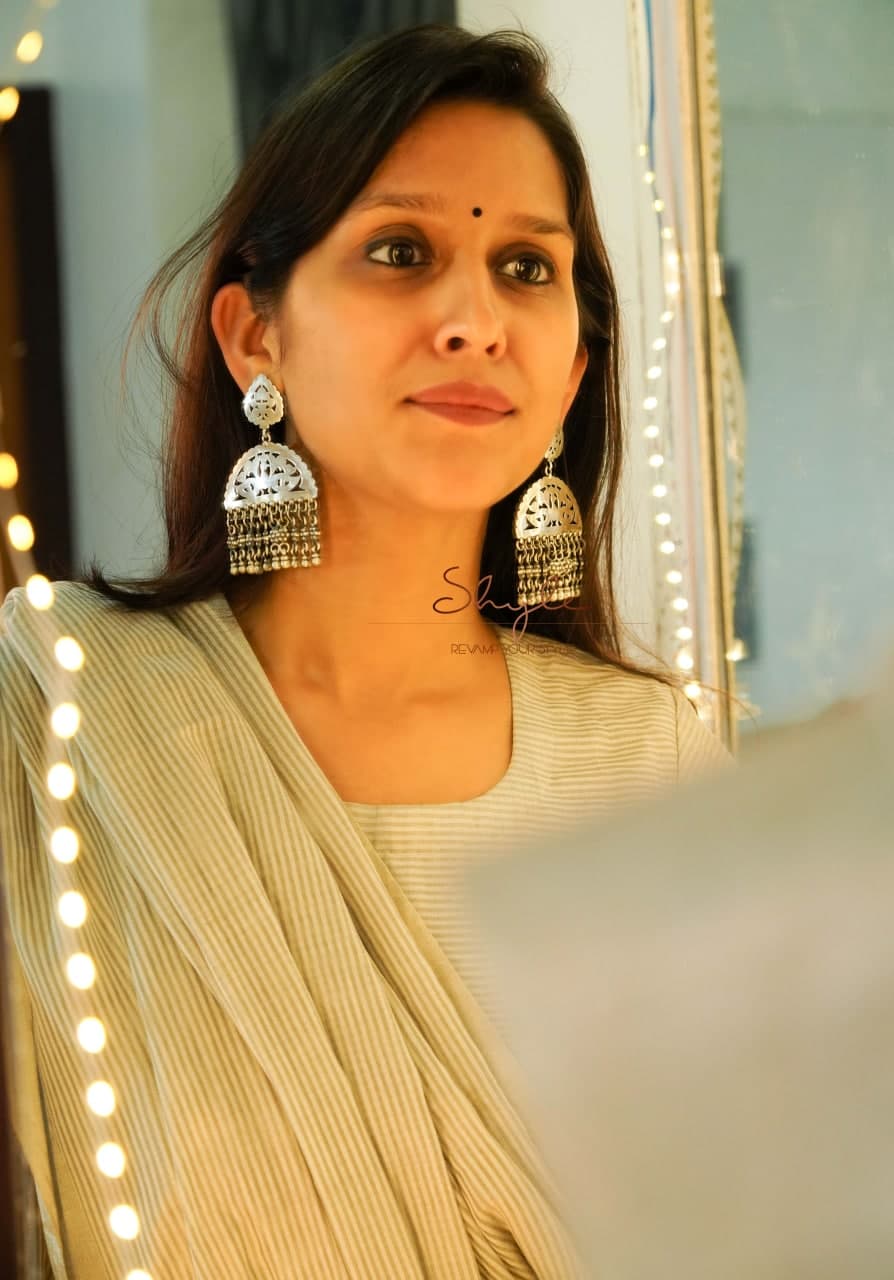 Tattva Carved Ghughri Drop Classic Earrings