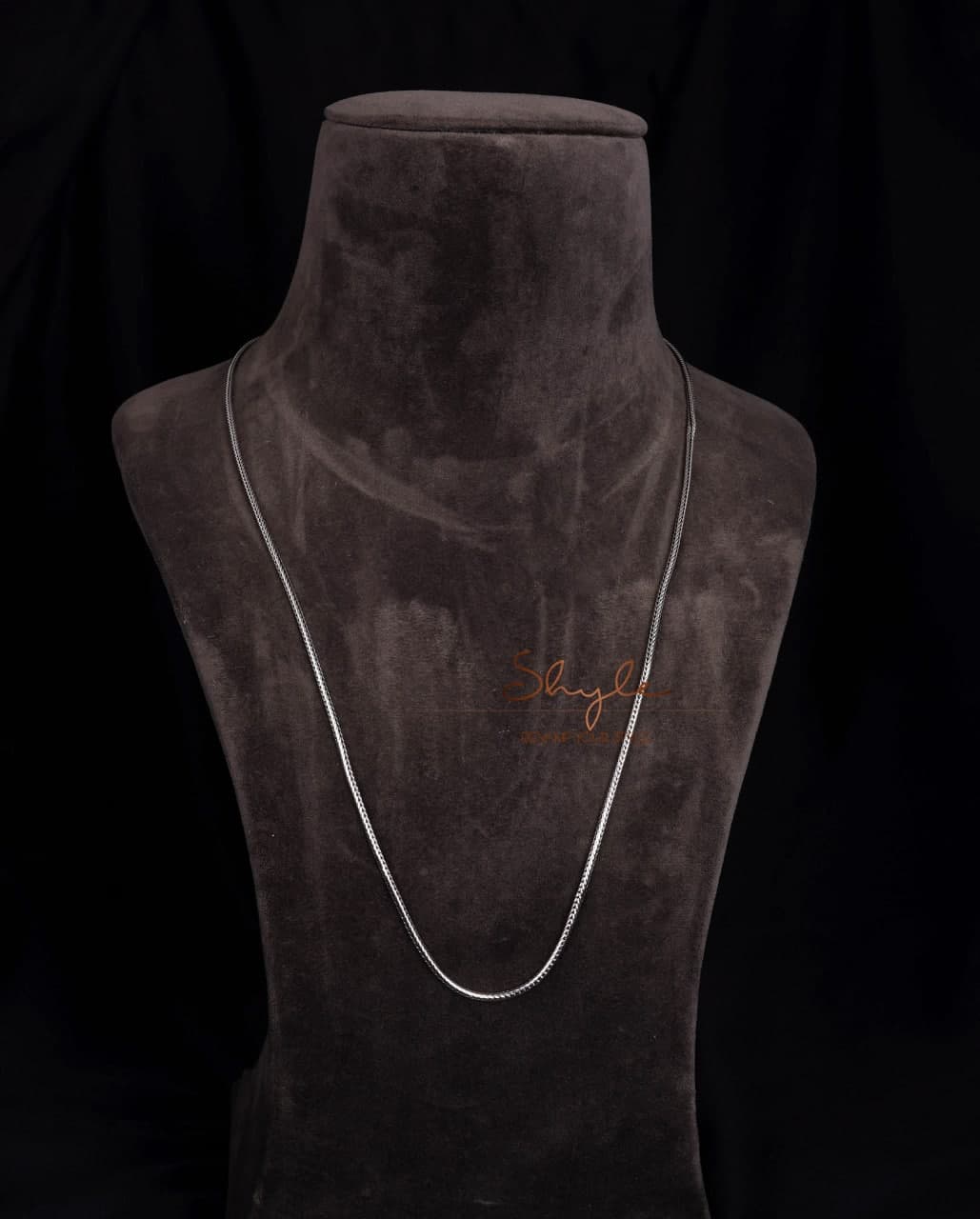 Adya Everyday Intricate Crafted Silver Chain