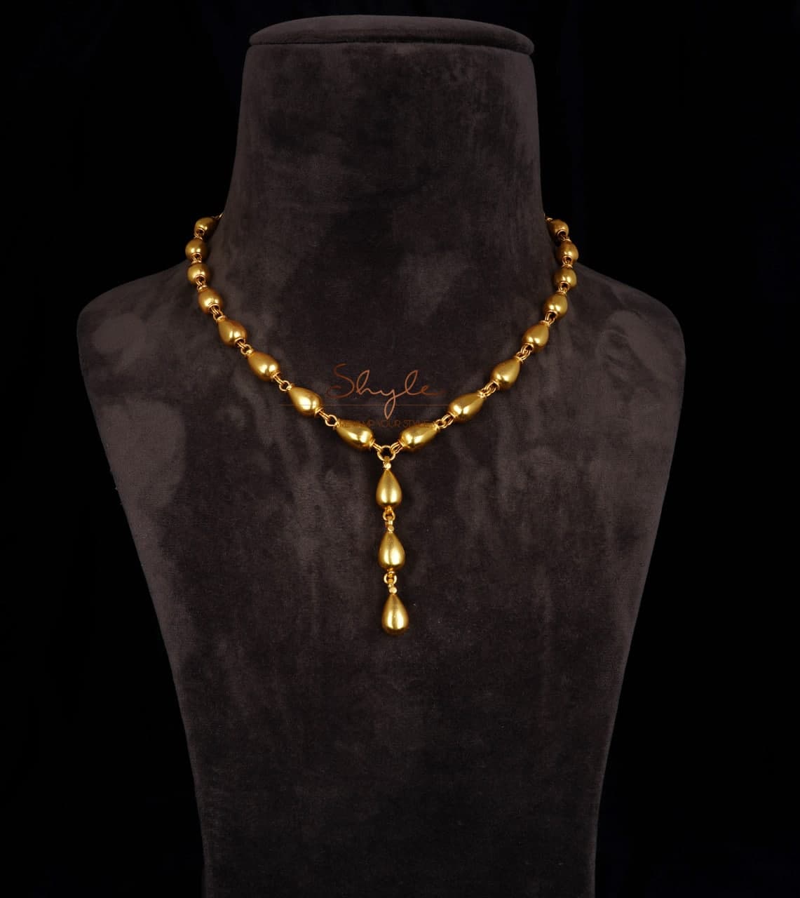 Adya Statement Gold Boond Necklace