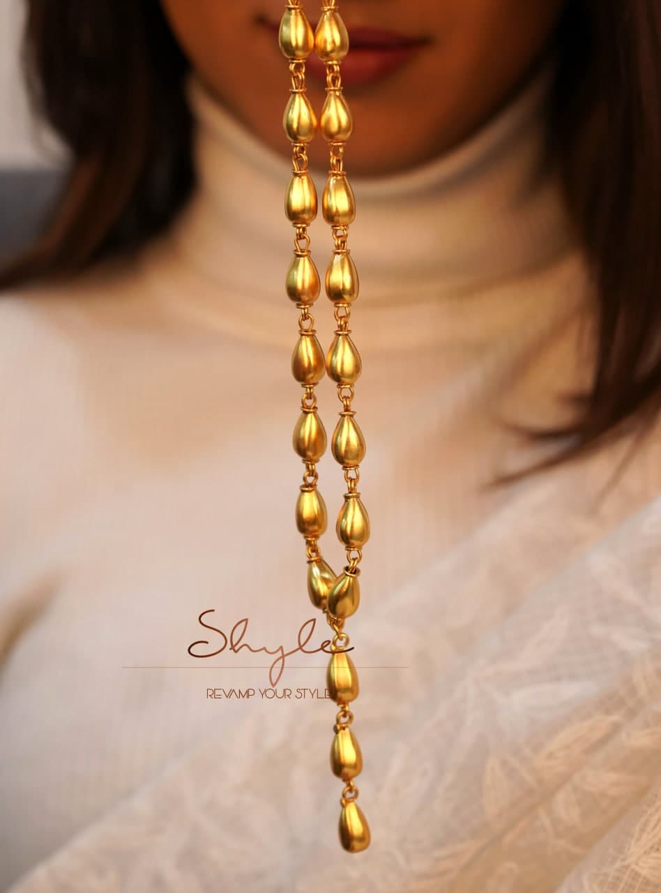 Adya Statement Gold Boond Necklace
