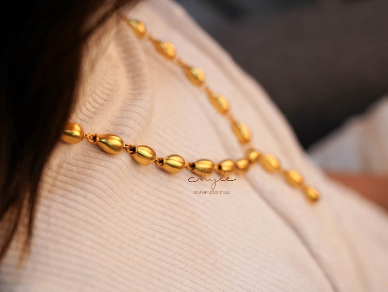 Adya Statement Gold Boond Necklace