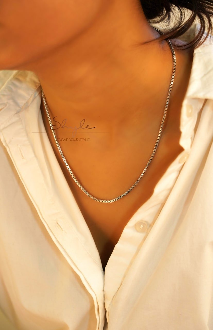 Adya Fine Everyday Silver Chain