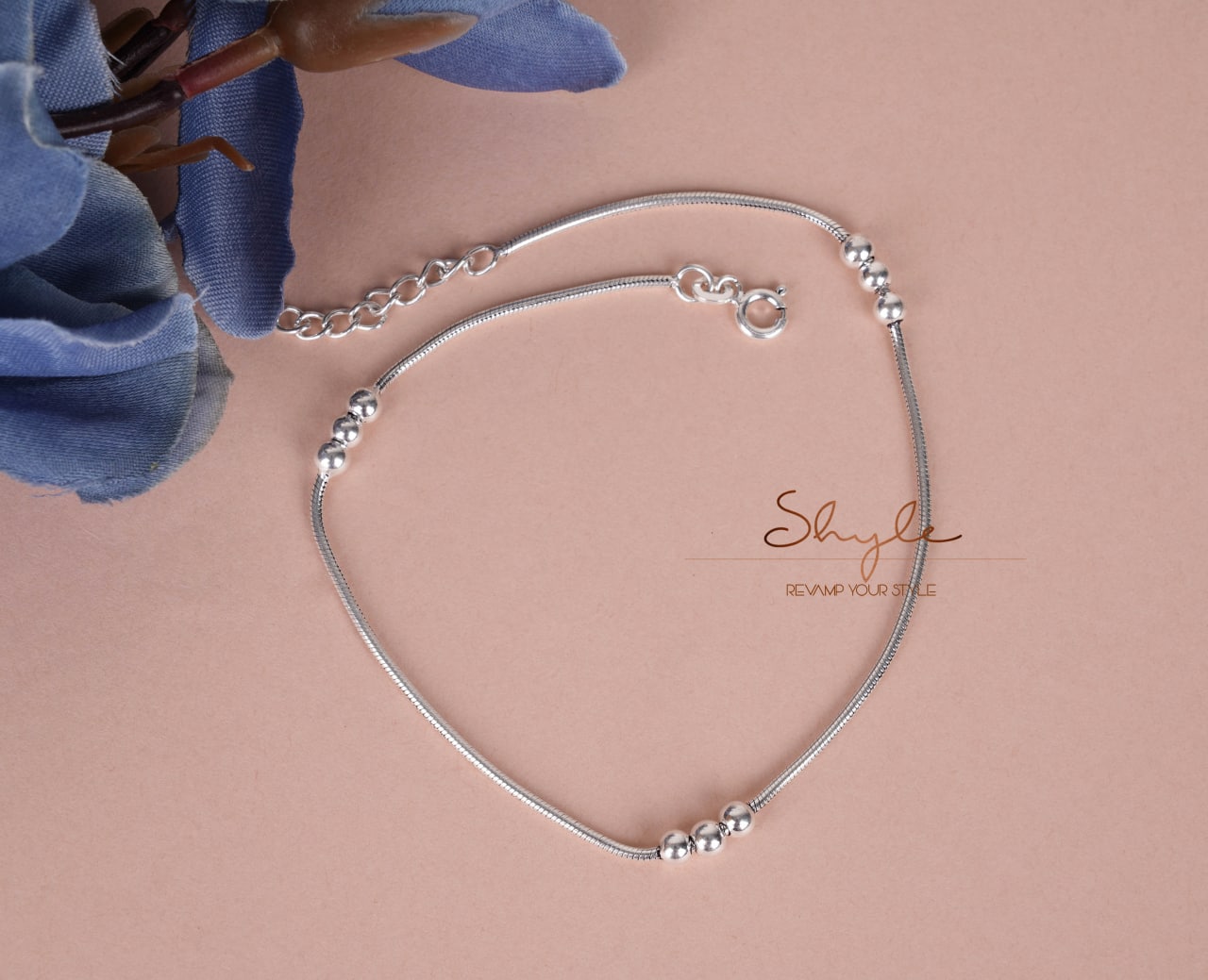 Adya Fine Beads Everyday Anklet