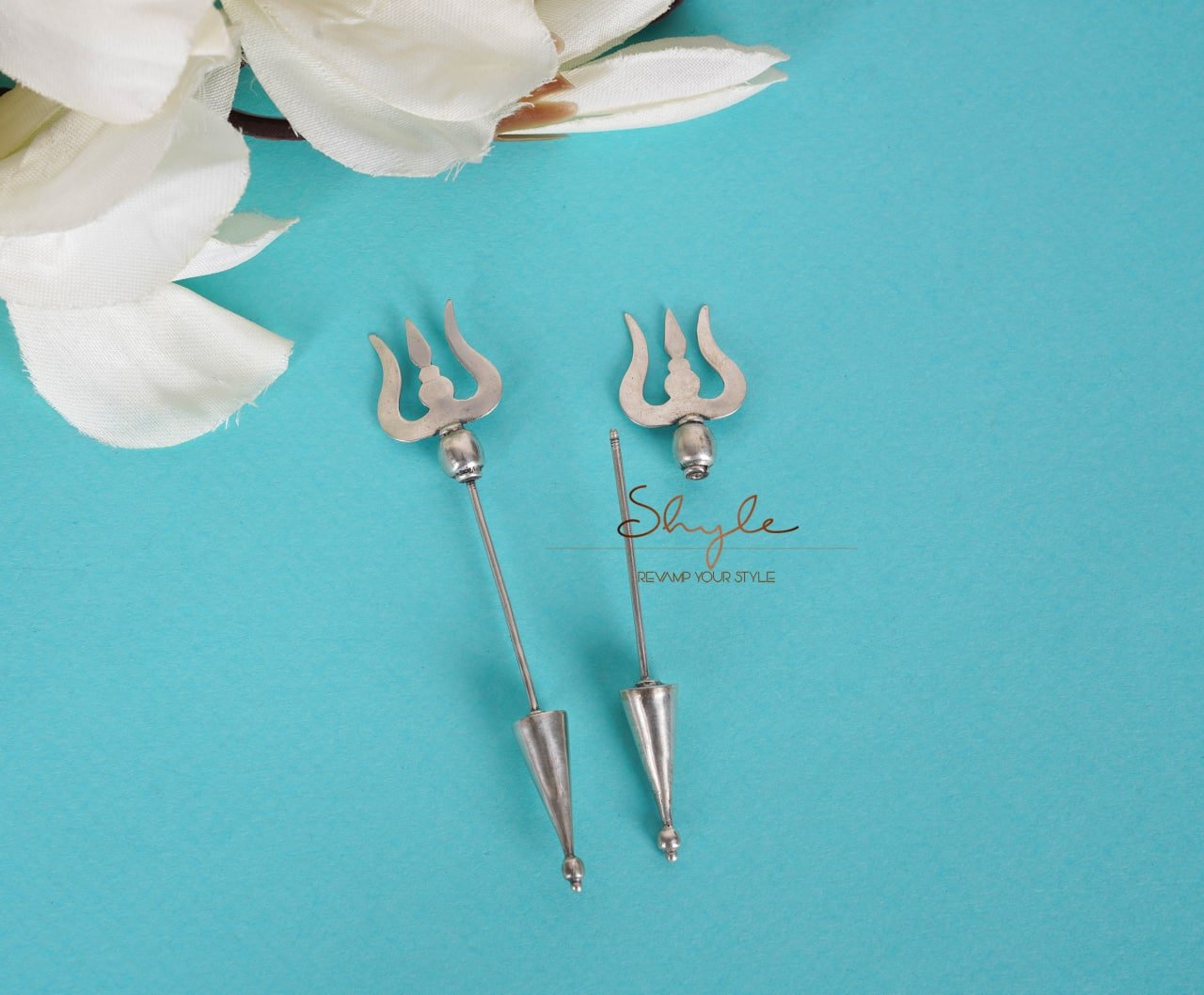 Shiva Trishul Quirky Earrings