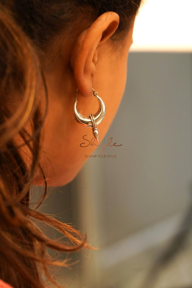 Adya Classic Tribal Inspired Hoops