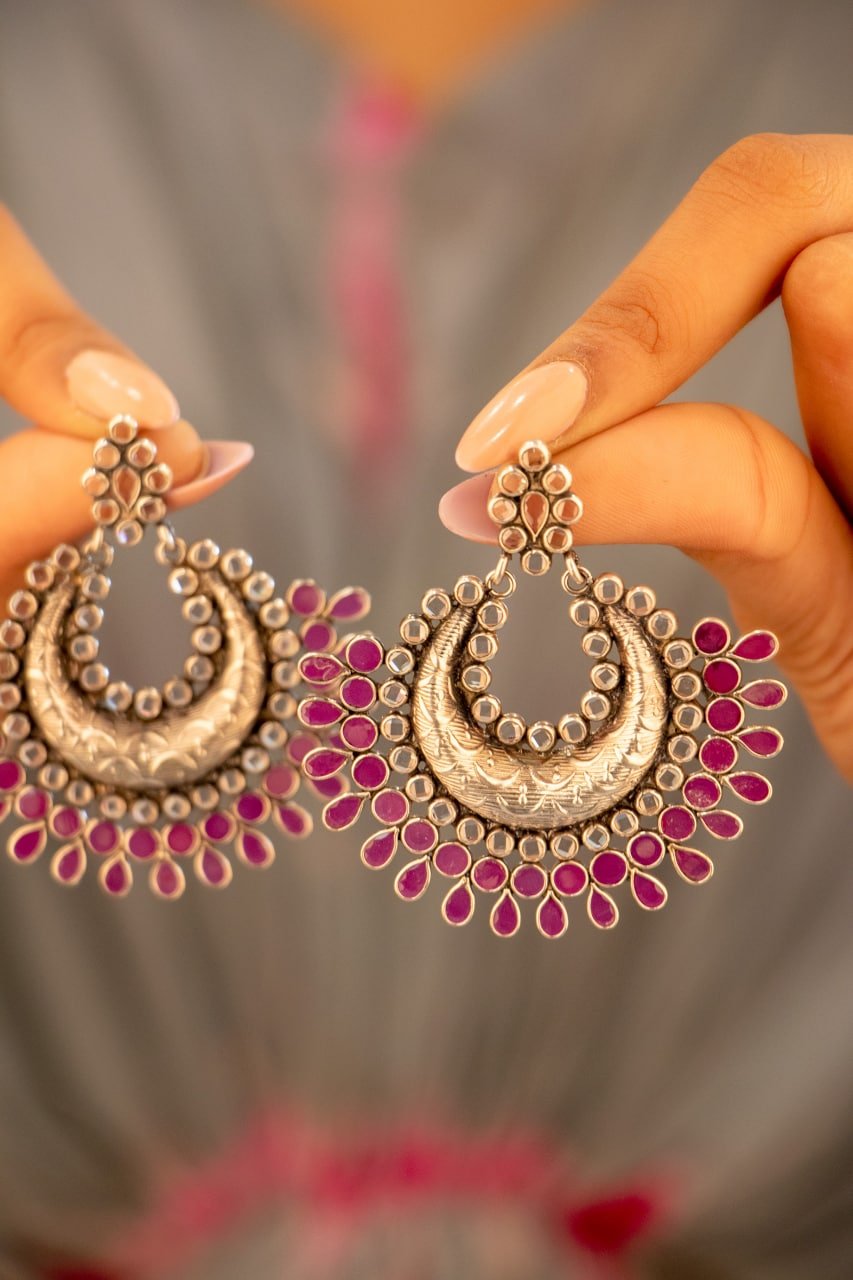 Essence Fine Intricate Scintillating Chandbali